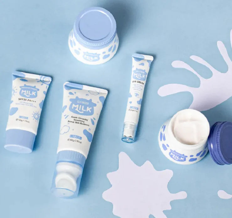 LAIKOU Milk Moisturizing 5pc Skin Care Set