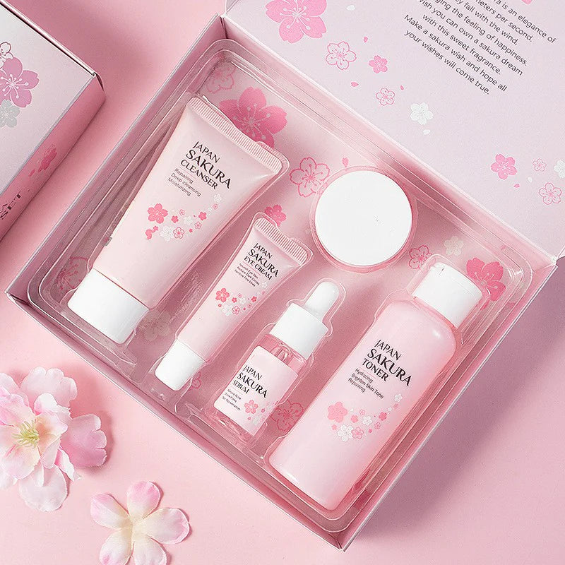 LAIKOU SAKURA Moisturizing 5pc Skin Care Set